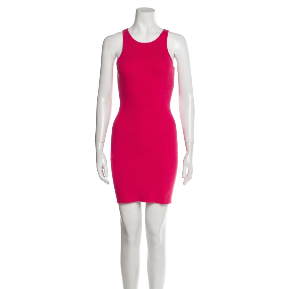 Anna Quan Red Halter Bodycon Mini Dress